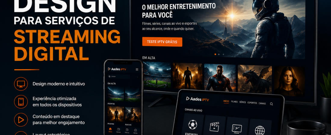 Tendências de Design para Serviços de Streaming Digital